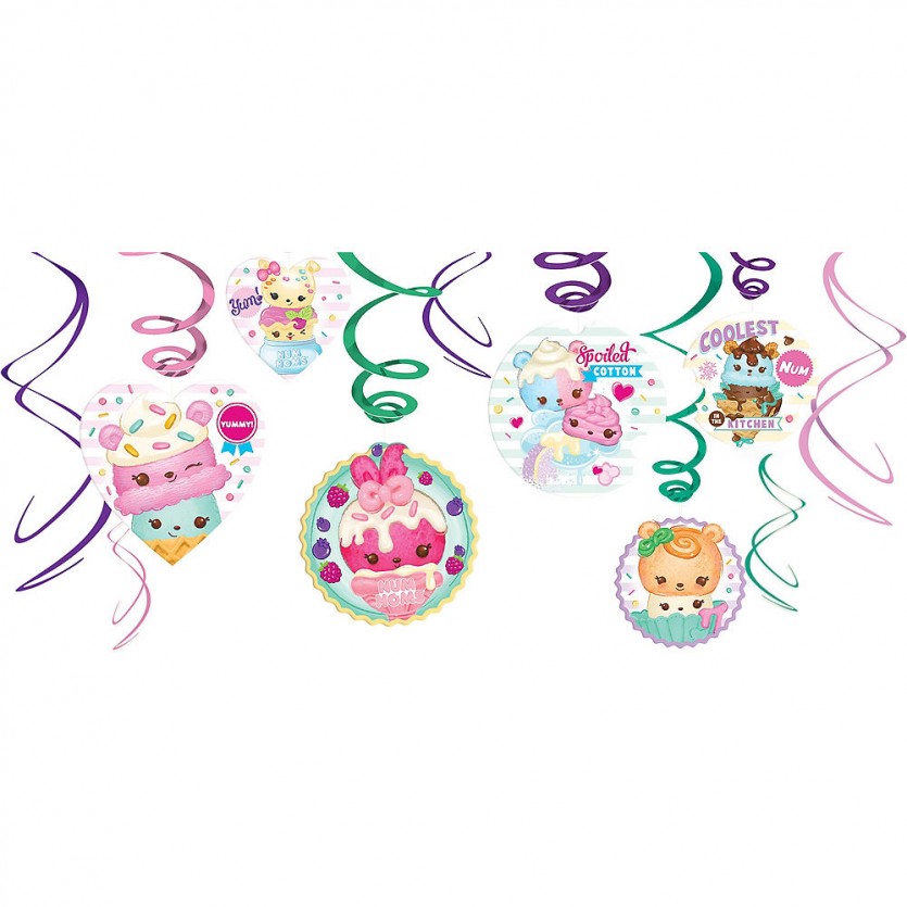 Num Noms Geburtstagskarte „Happy Birthday“ | Süße Duft-Karten Für Kleine Fans (23x15,5 Cm)